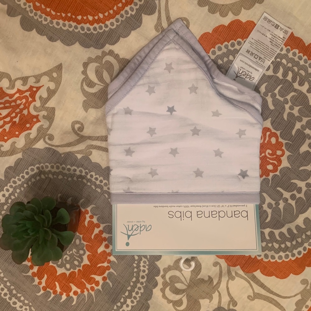 Brand new with tags- bandana bibs